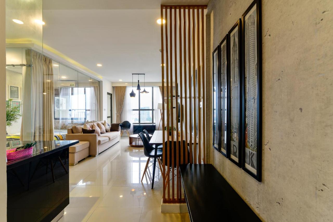 Awesome Cbd Luxury Apartment Icon56 Rooftop Pool Ho Chi Minh-Byen Eksteriør billede